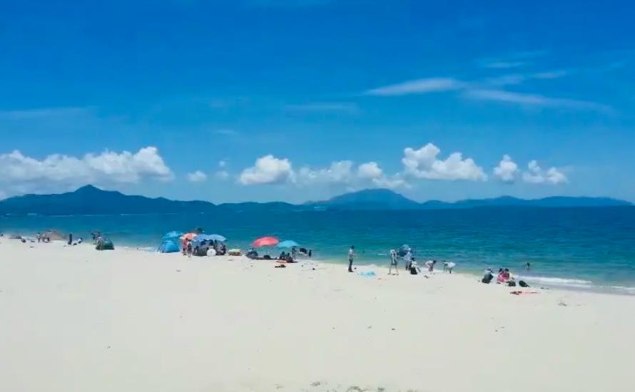 深圳精致的海滩：背仔角沙滩
